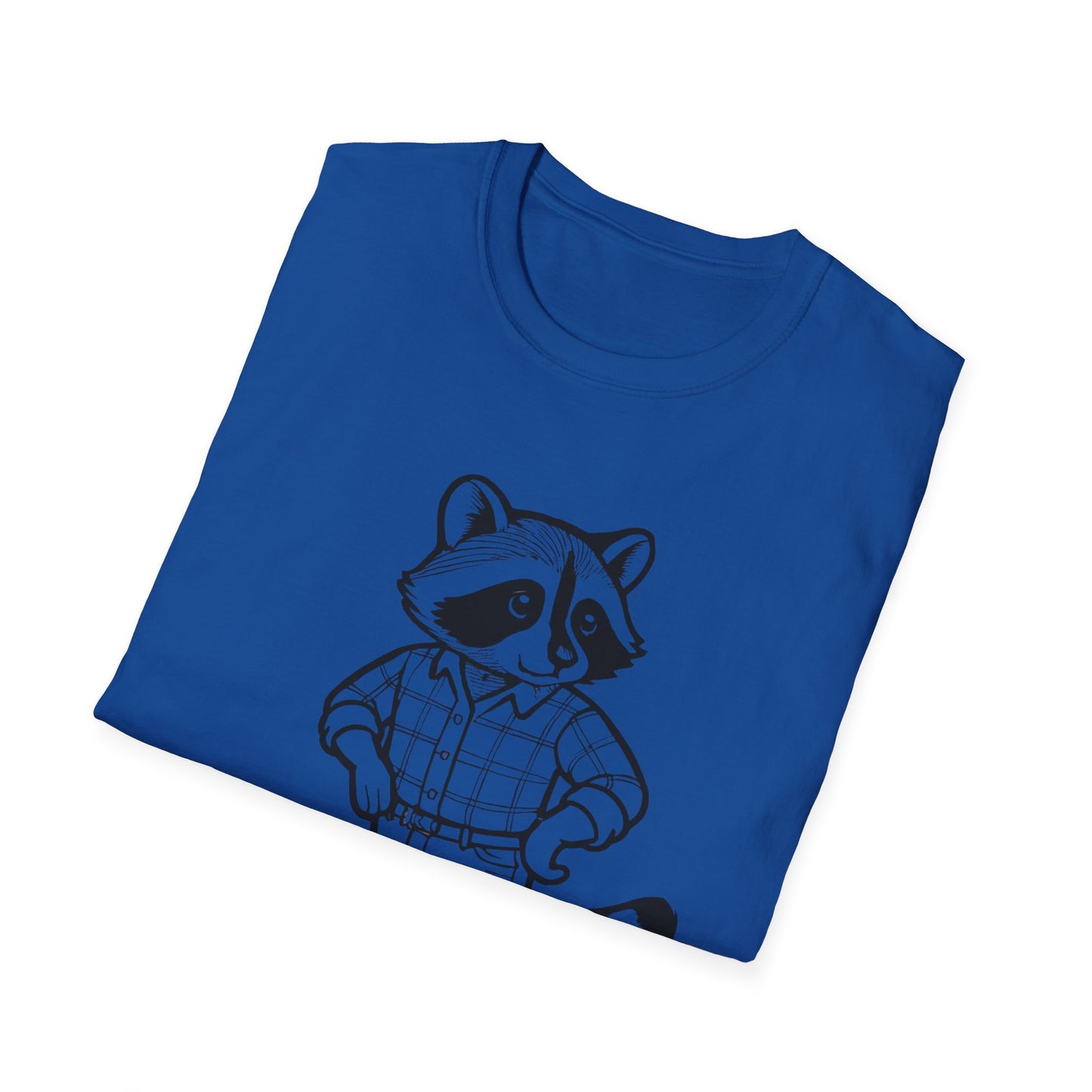 Cowboy Raccoon Graphic Tee Western Country Animal Shirt