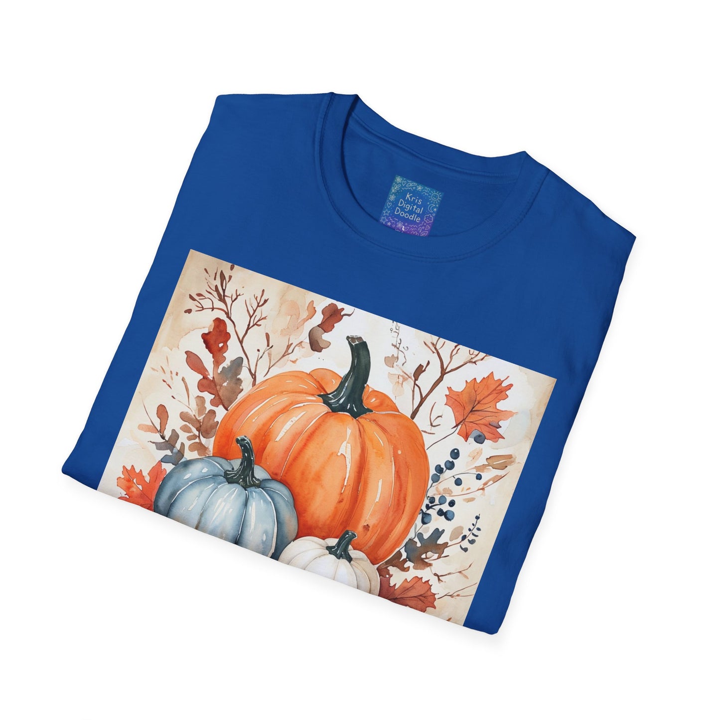 Thankful Pumpkin T-Shirt, Fall Harvest Graphic Tee
