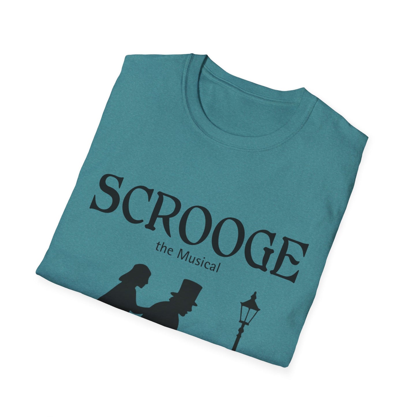 Scrooge the Musical Shirt Victorian Christmas Carol Theater Gift Tee Unisex Soft style T Shirt Personalize
