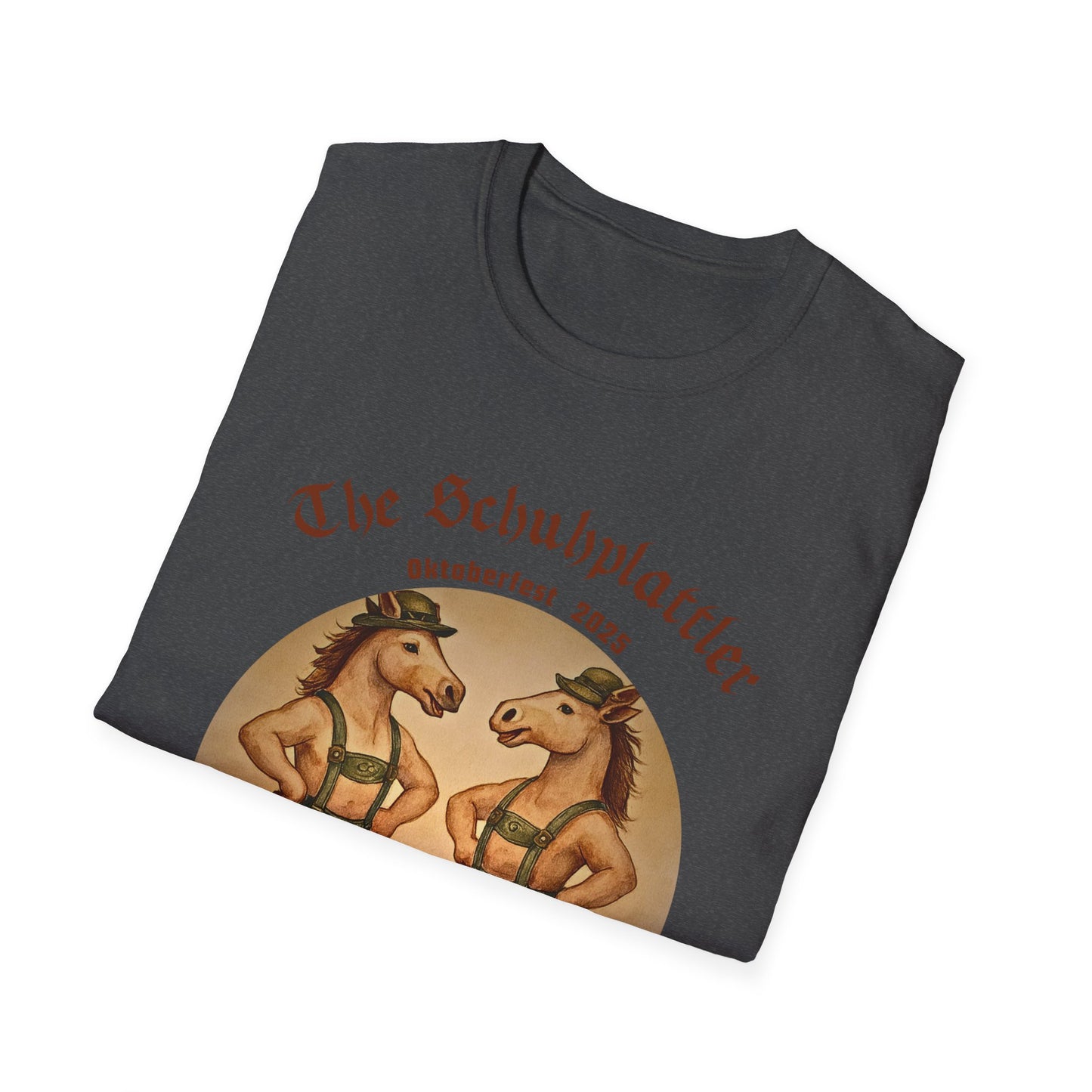 Oktoberfest Horse Dancer T Shirt Funny Bavarian Schuhplattler Tee Unisex Soft style T Shirt