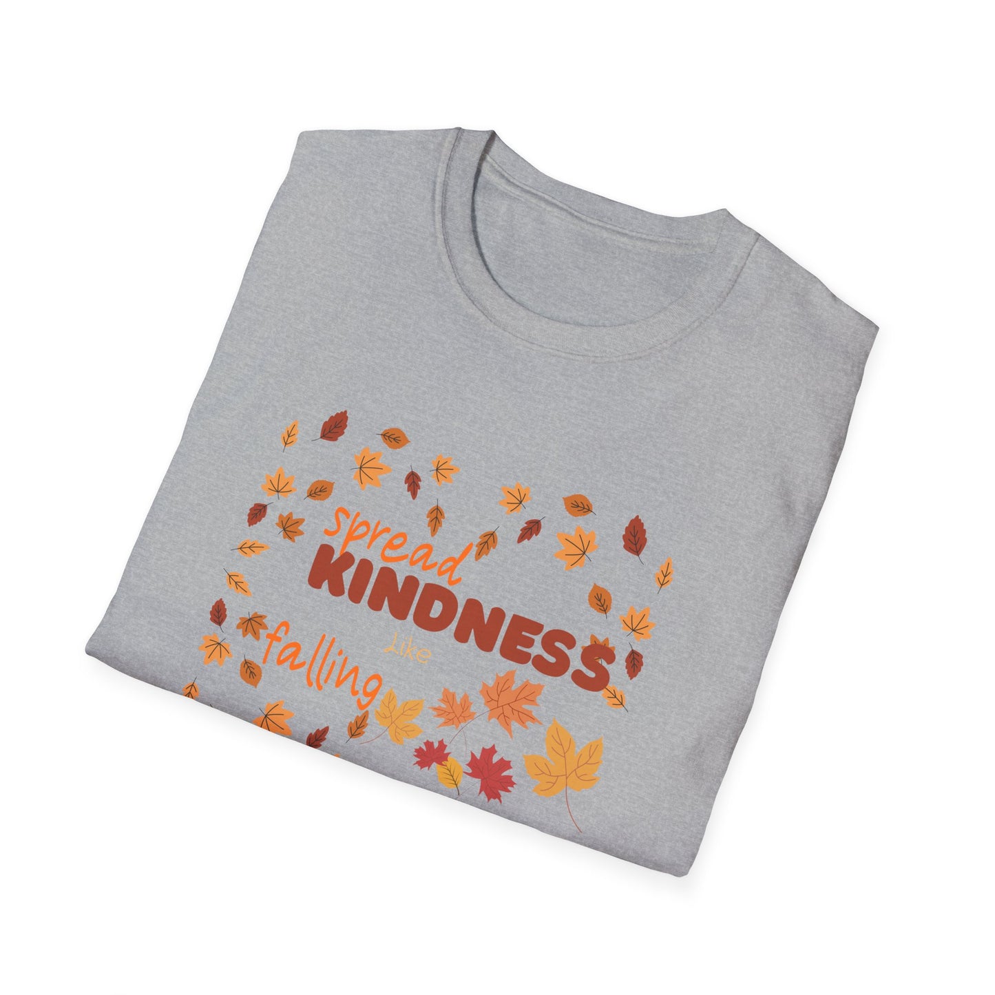 Spread Kindness Like Falling Leaves Autumn Shirt