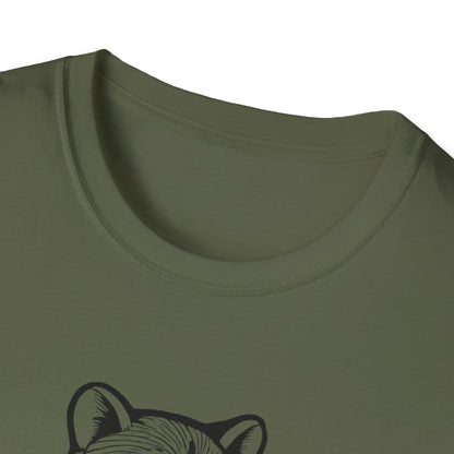 Cowboy Raccoon Graphic Tee Western Country Animal Shirt