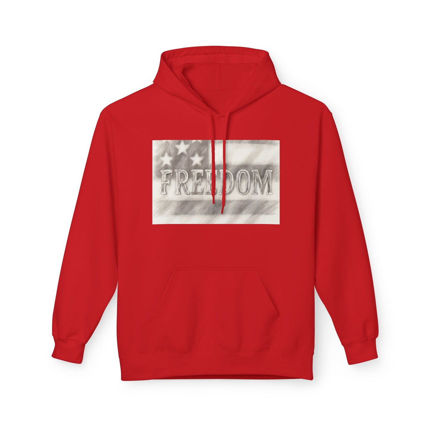 Freedom Flag Hoodie Patriotic American Graphic Sweatshirt