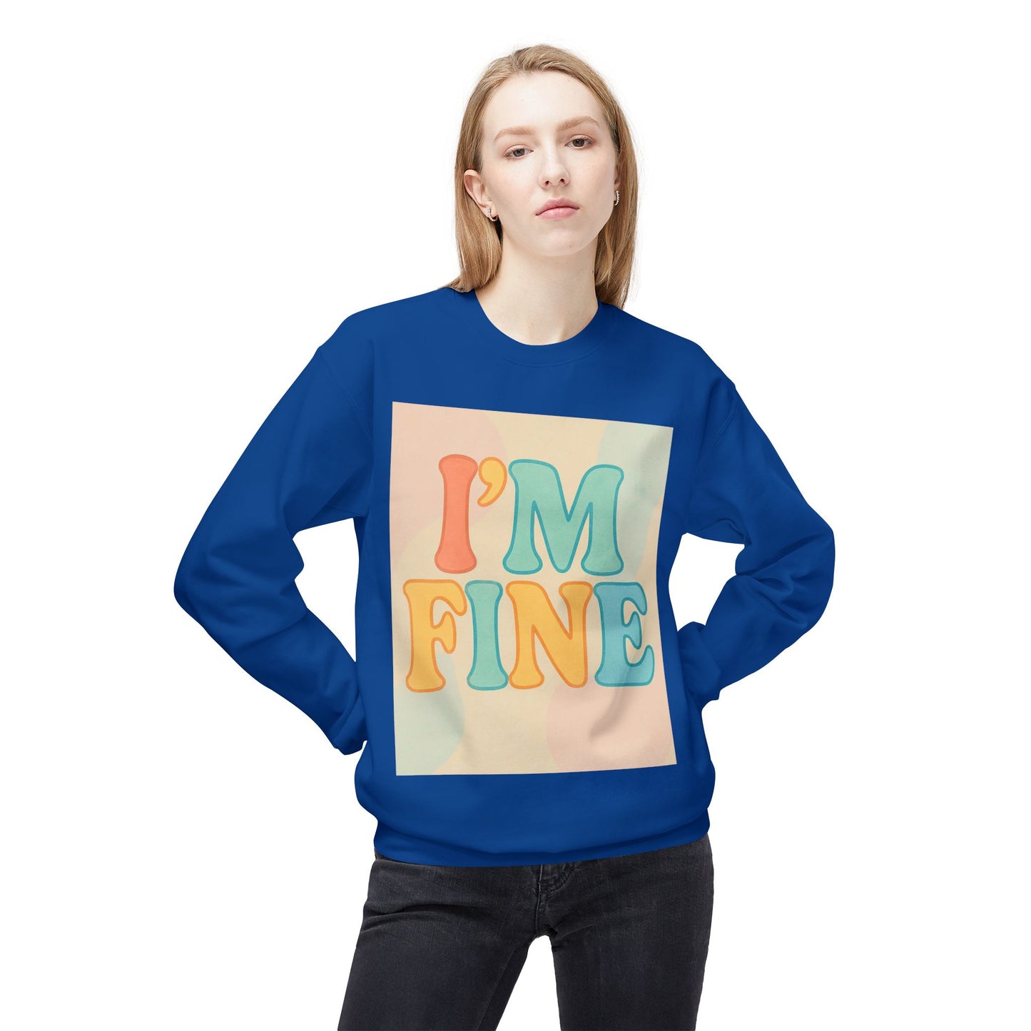 Retro Im Fine Sweatshirt