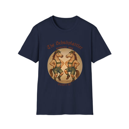 Oktoberfest Horse Dancer T Shirt Funny Bavarian Schuhplattler Tee Unisex Soft style T Shirt