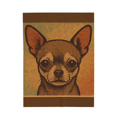 Chihuahua Blanket Velveteen Plush 3 sizes