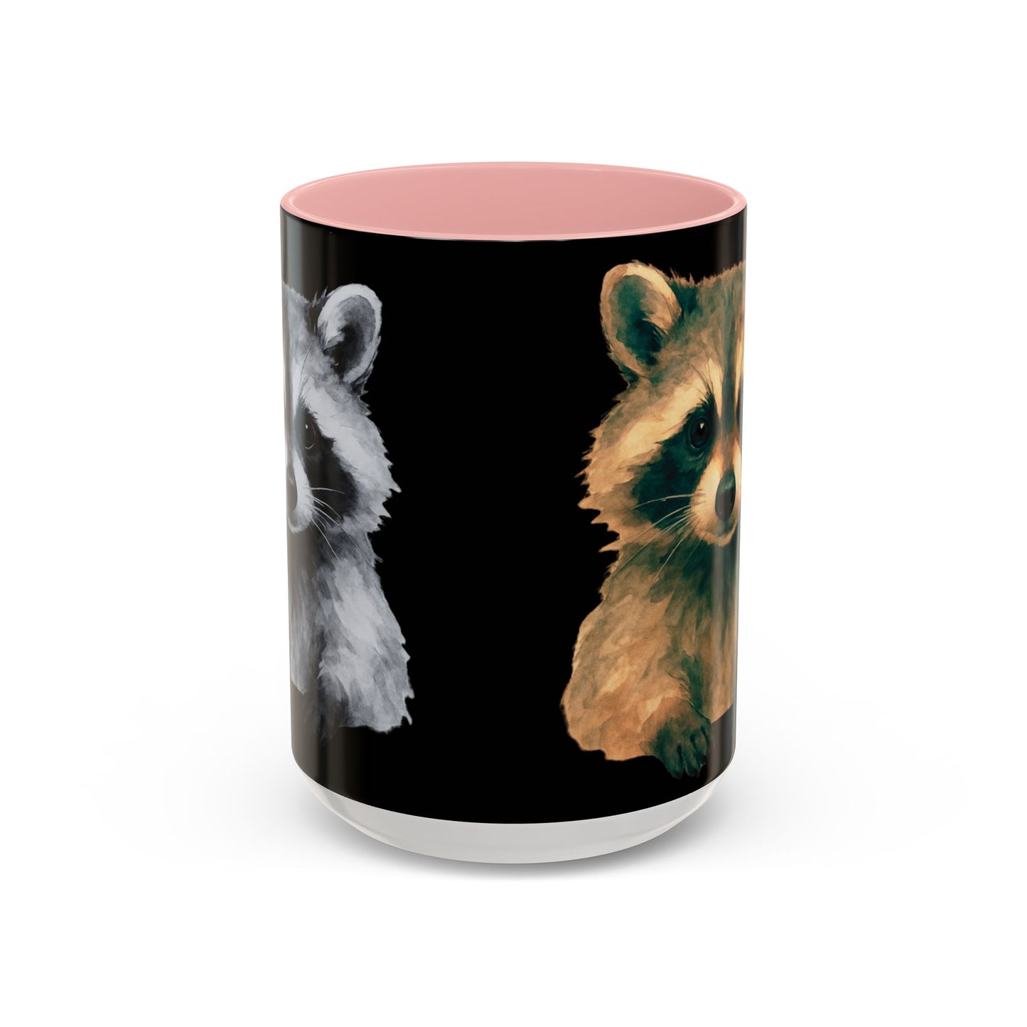 Watercolor Raccoon Mug | Accent Coffee Mug 11oz 15oz