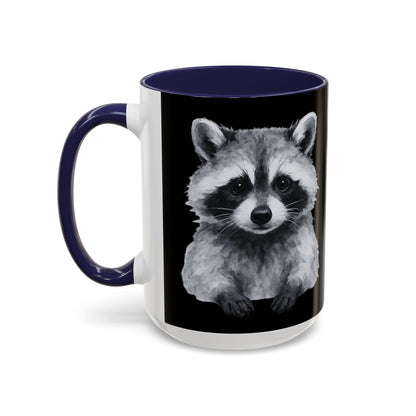 Watercolor Raccoon Mug | Accent Coffee Mug 11oz 15oz