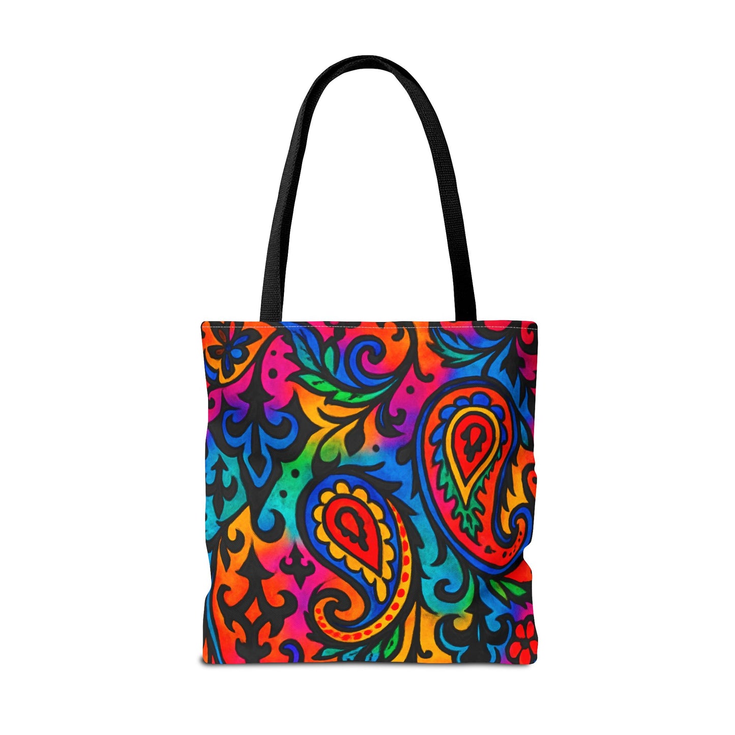 Colorful Paisley Tote Bag