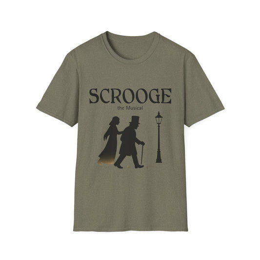 Scrooge the Musical Shirt Victorian Christmas Carol Theater Gift Tee Unisex Soft style T Shirt Personalize