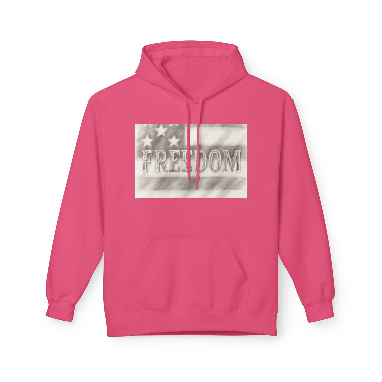 Freedom Flag Hoodie Patriotic American Graphic Sweatshirt