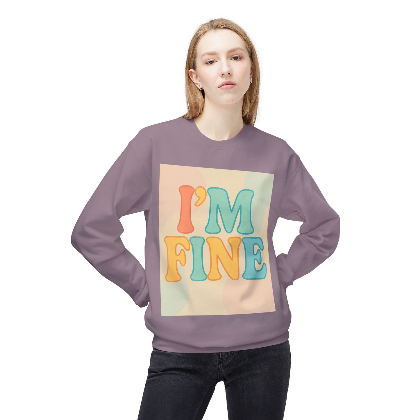 Retro Im Fine Sweatshirt
