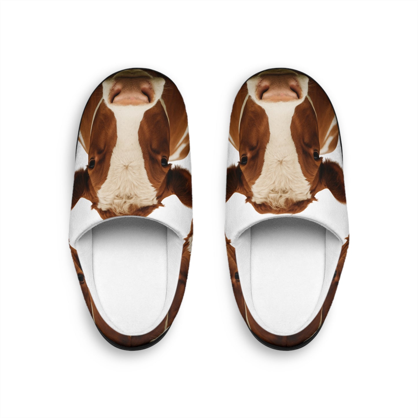 Brown Cow Slippers