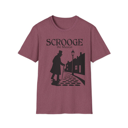 Scrooge The Musical Shirt Dickens Christmas Carol Theater Tee Vintage Play Costume T Shirt Unisex Soft style T Shirt ** Personalize **
