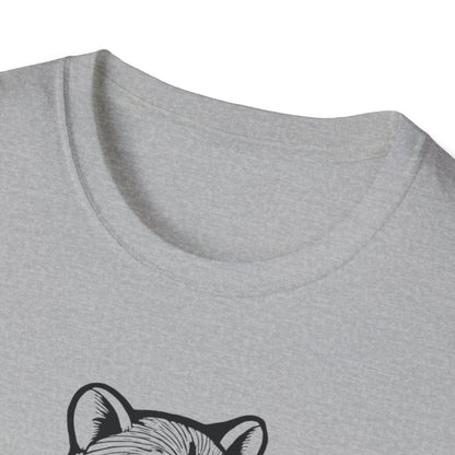 Cowboy Raccoon Graphic Tee Western Country Animal Shirt