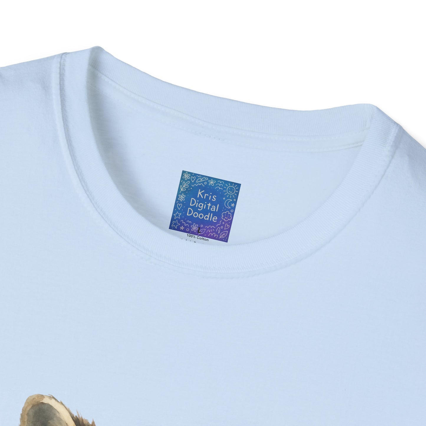 Watercolor Baby Raccoon T-Shirt (Personalize)  Cute Woodland Animal Tee