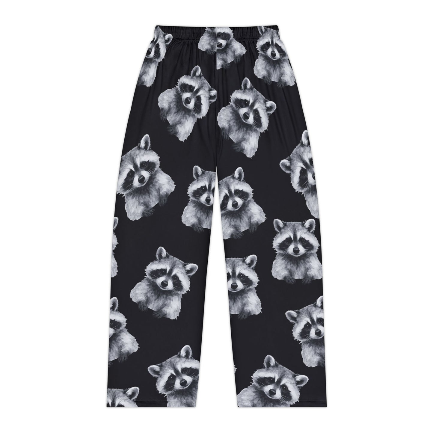Raccoon Print Pajama Pants