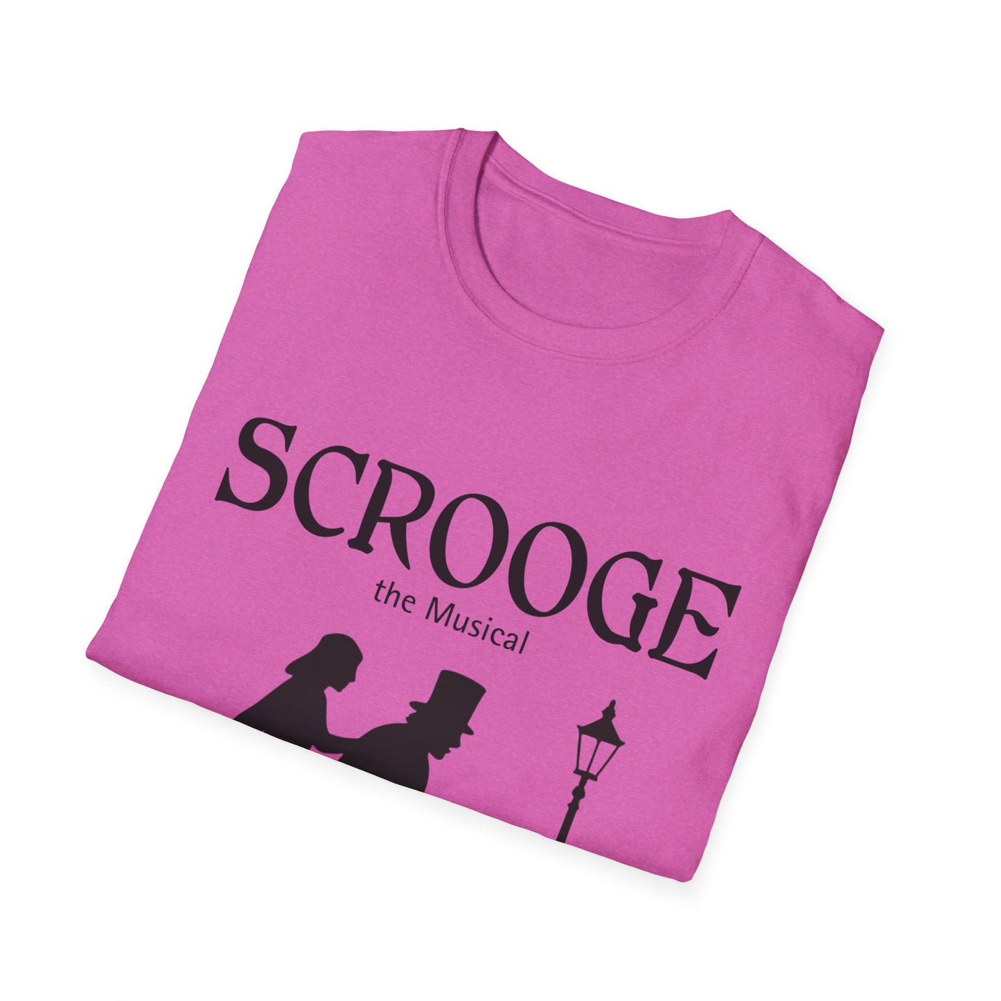 Scrooge the Musical Shirt Victorian Christmas Carol Theater Gift Tee Unisex Soft style T Shirt Personalize