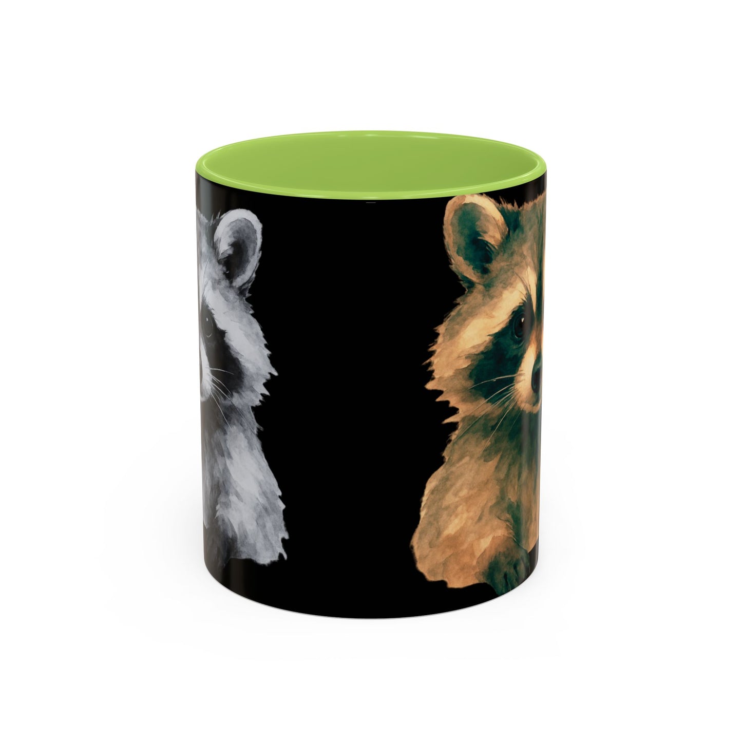 Watercolor Raccoon Mug | Accent Coffee Mug 11oz 15oz