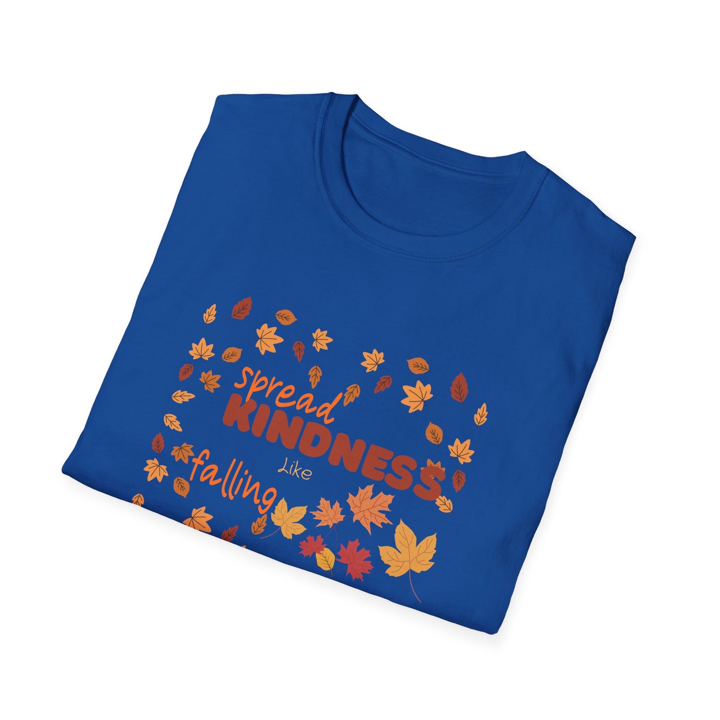 Spread Kindness Like Falling Leaves Autumn Shirt