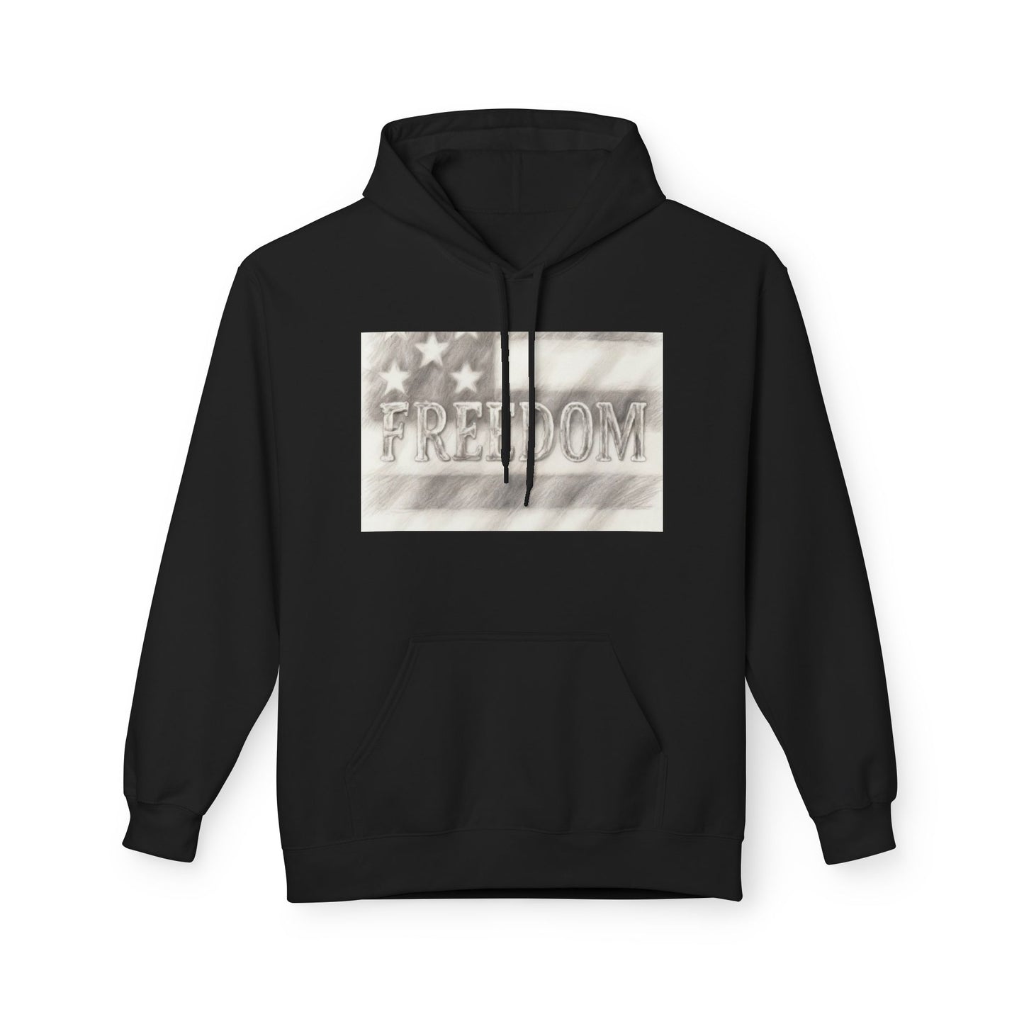 Freedom Flag Hoodie Patriotic American Graphic Sweatshirt