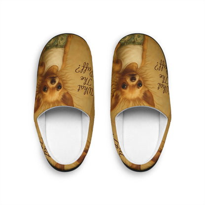 What The Puff? Chihuahua Slippers (Static Hair)