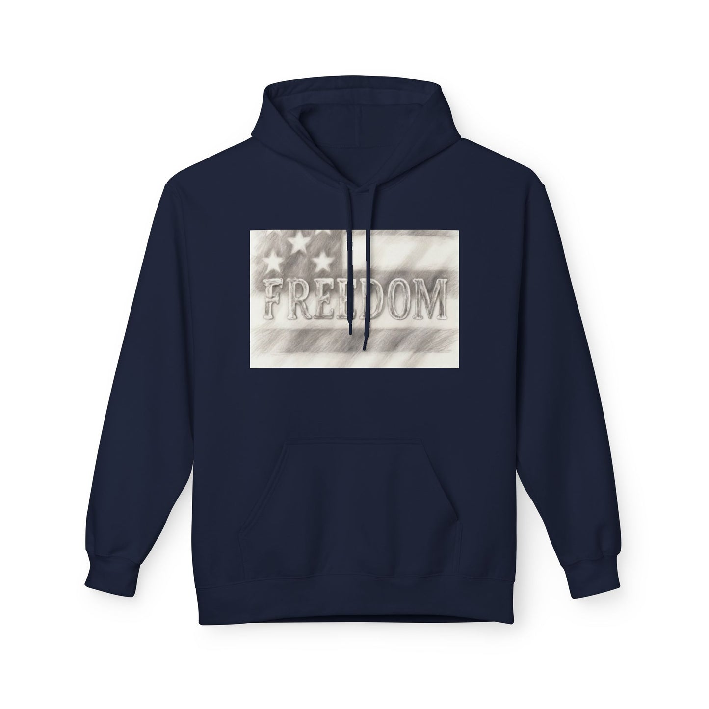 Freedom Flag Hoodie Patriotic American Graphic Sweatshirt