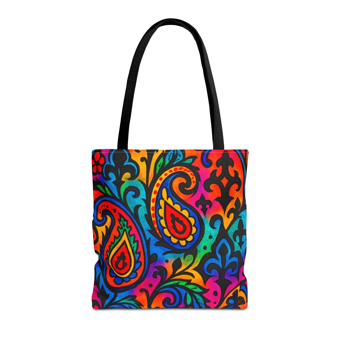 Colorful Paisley Tote Bag