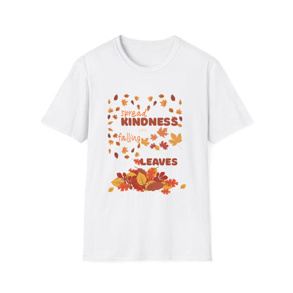 Spread Kindness Like Falling Leaves Autumn Shirt