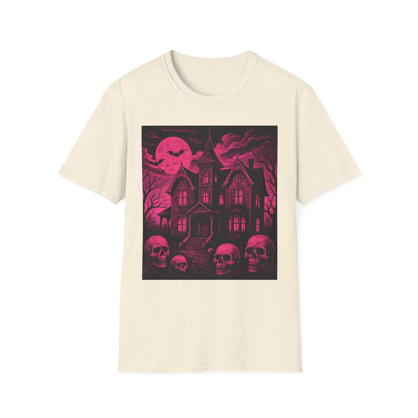 Gothic Spooky Halloween Skull Horror Tee T shirt