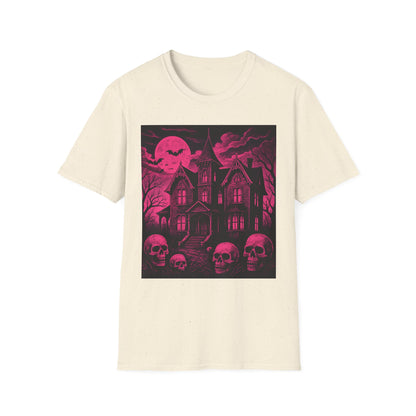 Gothic Spooky Halloween Skull Horror Tee T shirt
