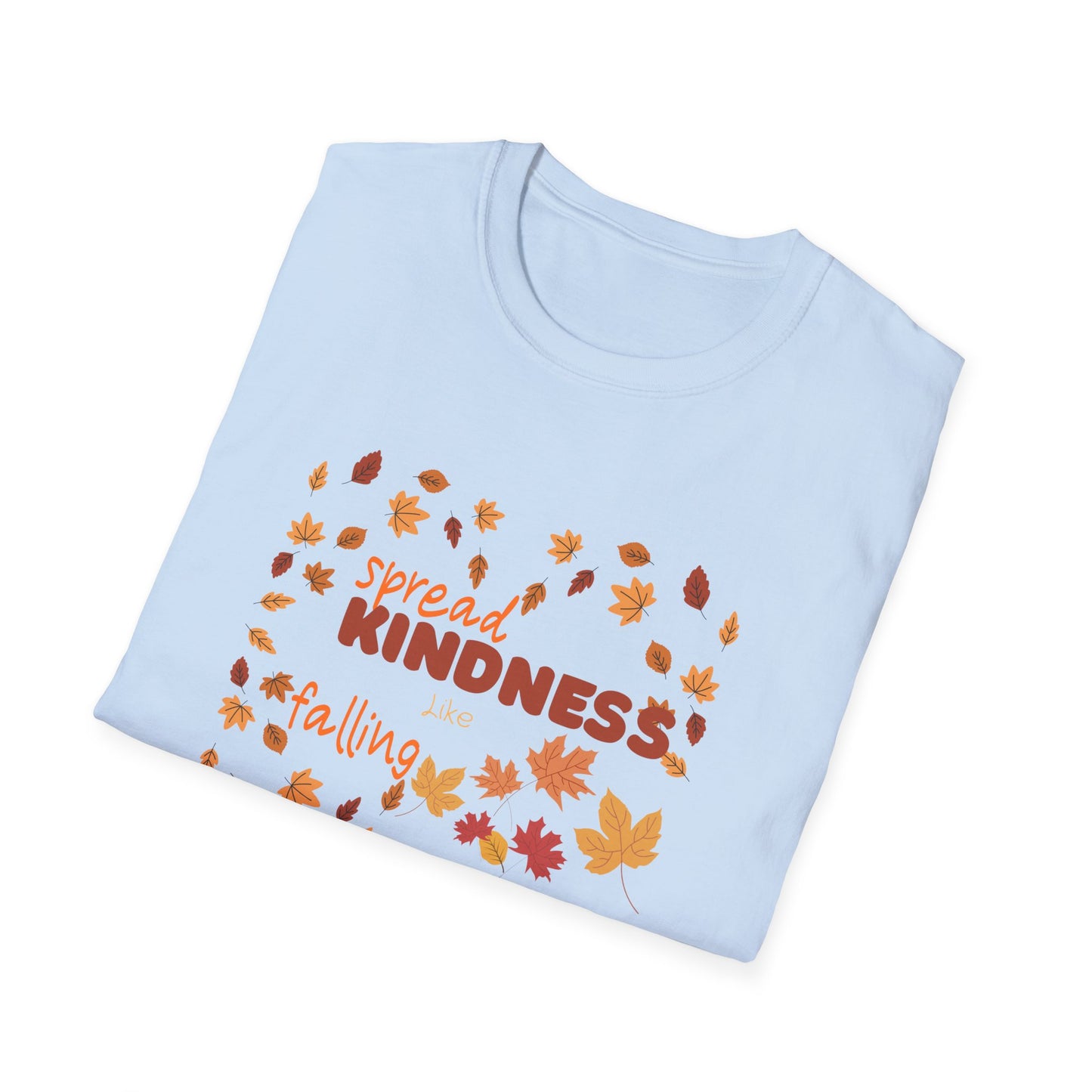 Spread Kindness Like Falling Leaves Autumn Shirt