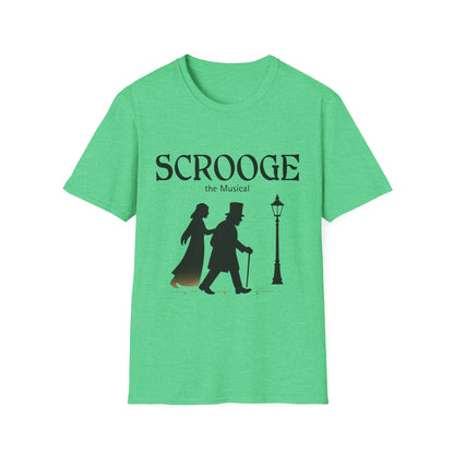 Scrooge the Musical Shirt Victorian Christmas Carol Theater Gift Tee Unisex Soft style T Shirt Personalize