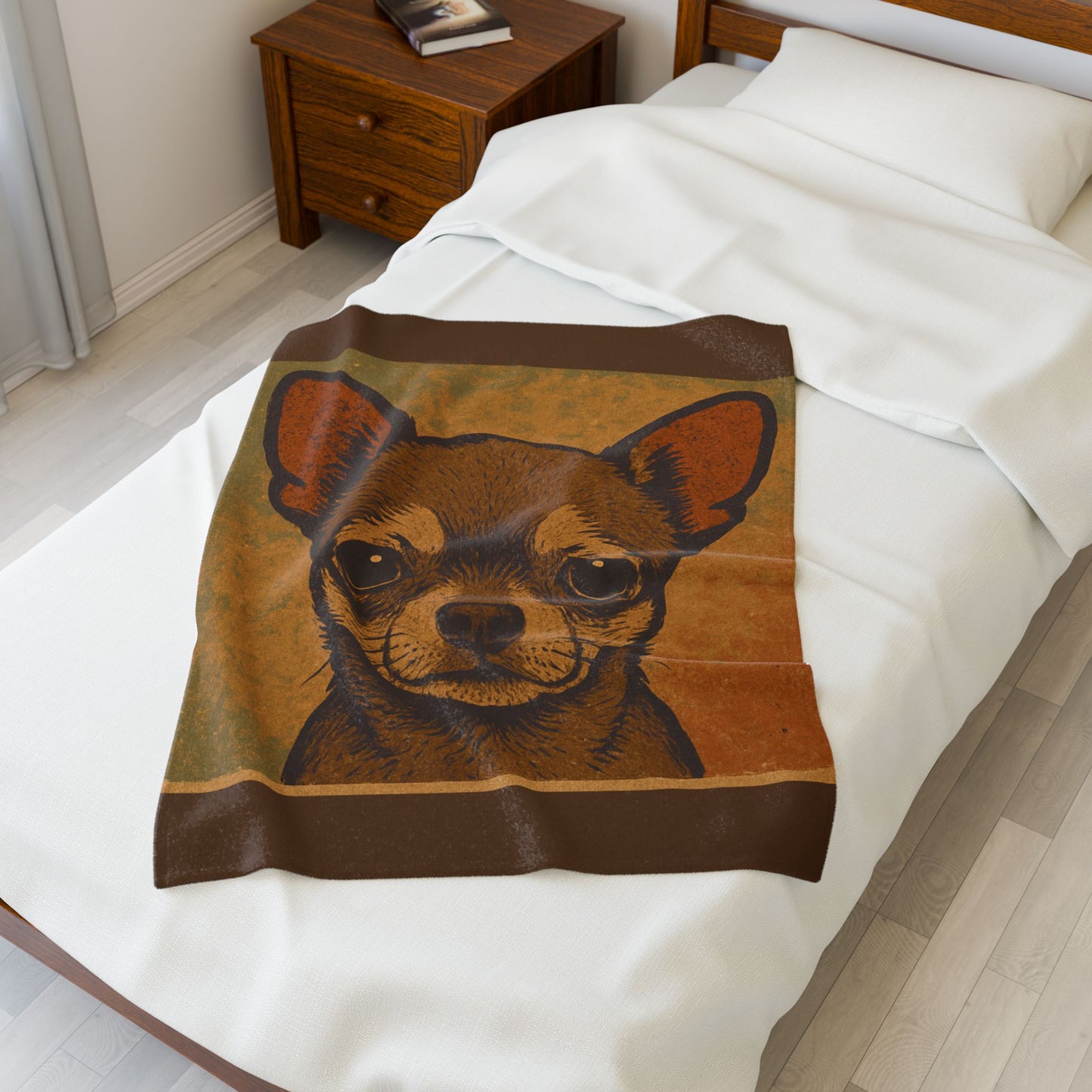 Chihuahua Blanket Velveteen Plush 3 sizes