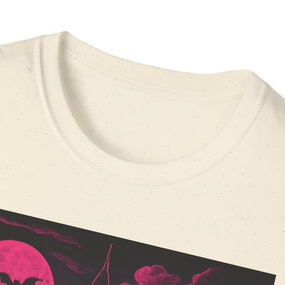 Gothic Spooky Halloween Skull Horror Tee T shirt