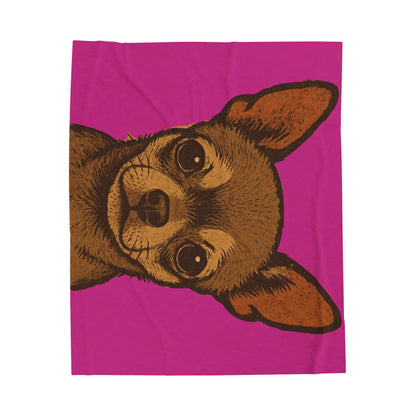 Chihuahua Blanket Velveteen Plush 3 sizes
