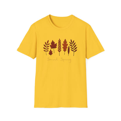 Second Spring Fall Shirt  Autumn Leaves TShirt  Neutral Cozy Thanksgiving Tee  Fall Graphic Tee for Women Unisex  TShirt