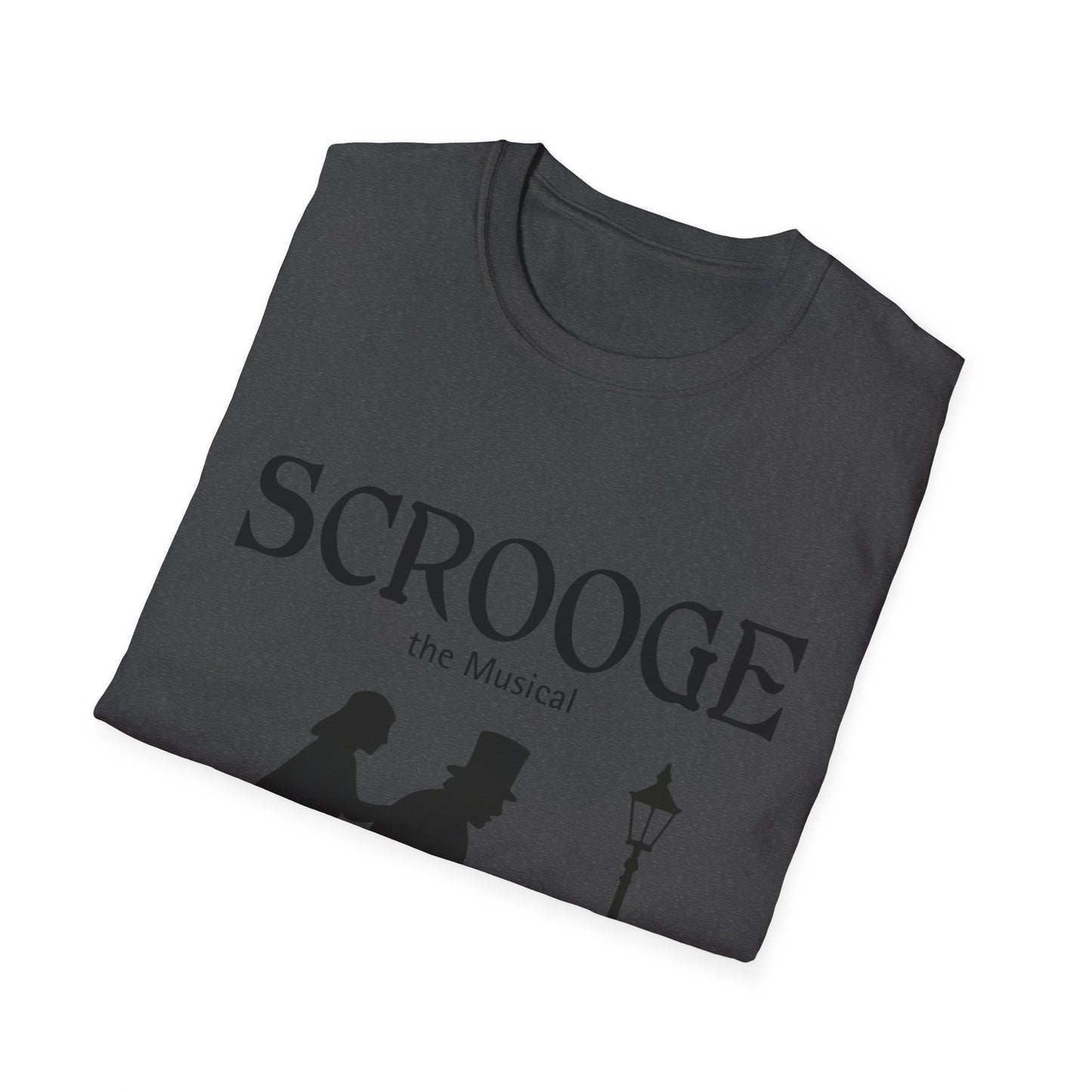 Scrooge the Musical Shirt Victorian Christmas Carol Theater Gift Tee Unisex Soft style T Shirt Personalize