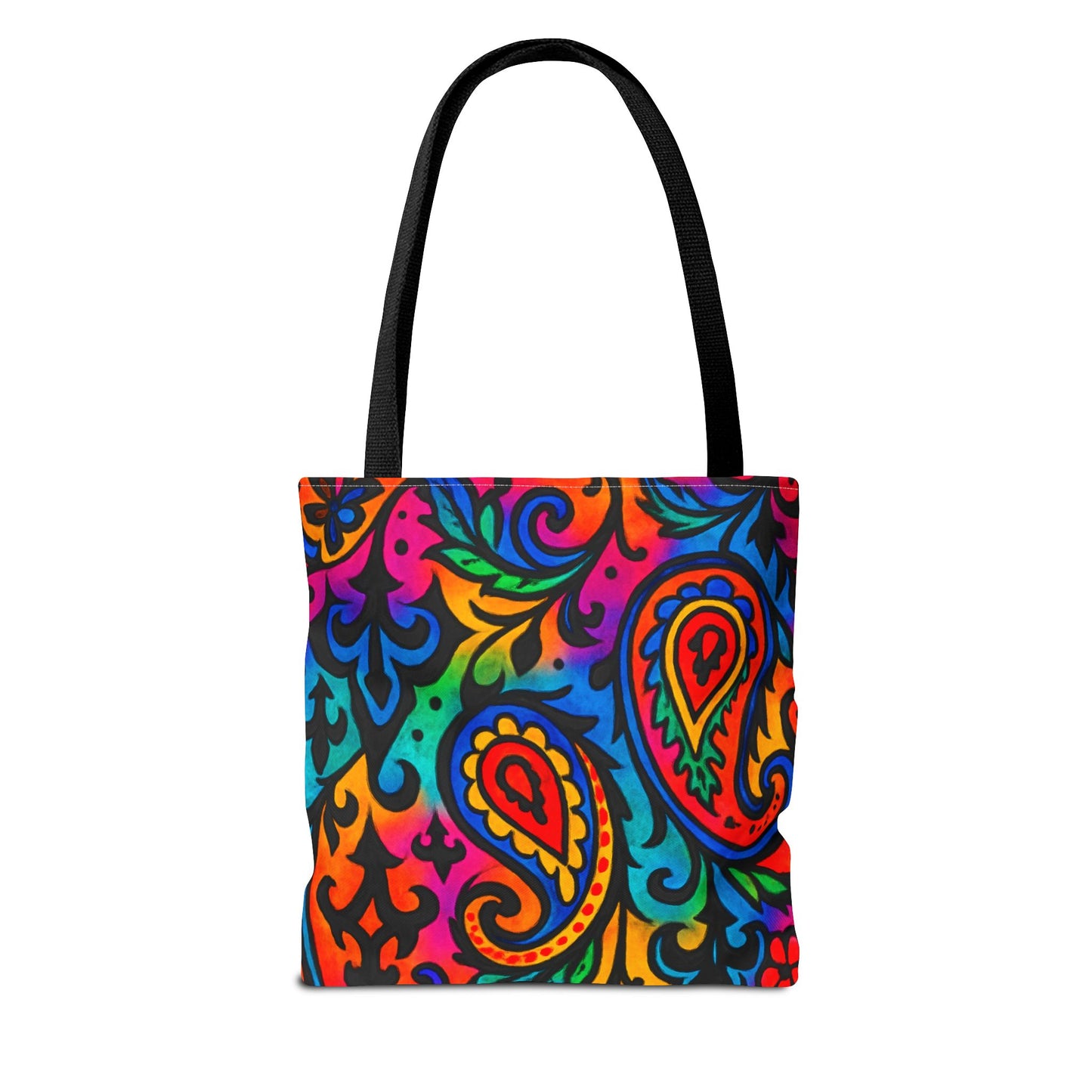 Colorful Paisley Tote Bag