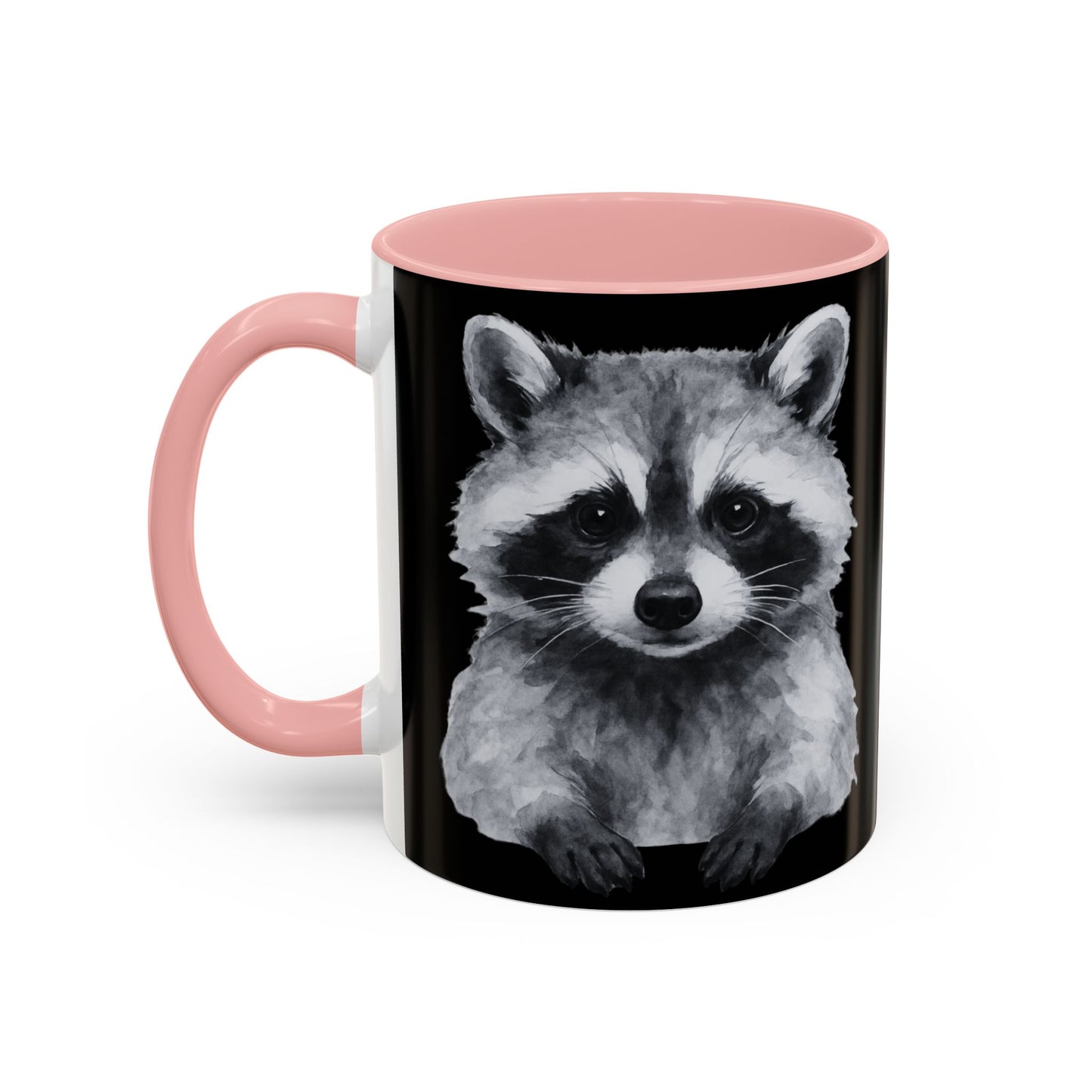 Watercolor Raccoon Mug | Accent Coffee Mug 11oz 15oz