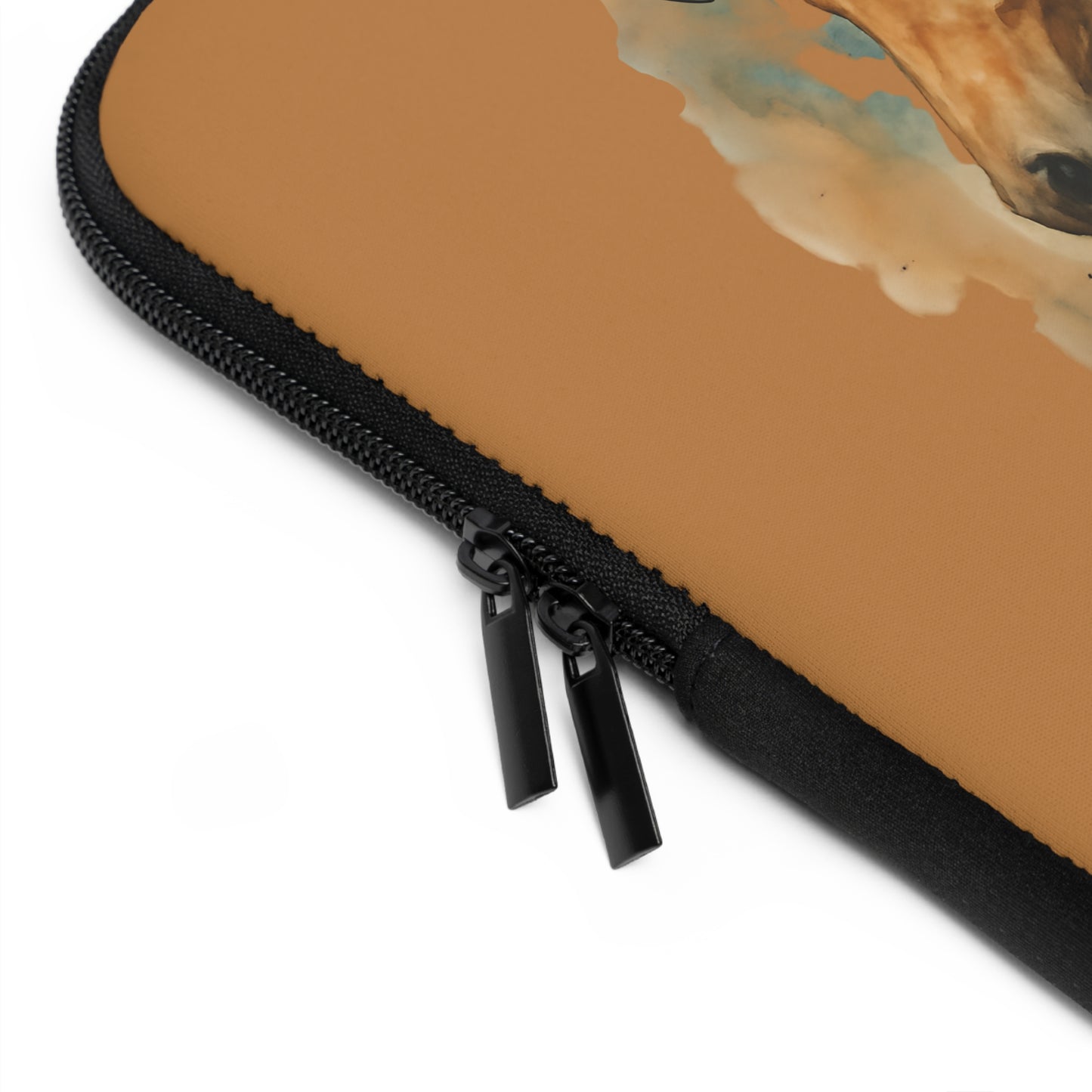 Horse Laptop Sleeve Poetry in Motion Equestrian Case  7in, 10in, 13in, 15in, 17in Rustic Horse Art Tech AccessoryLaptop Sleeve