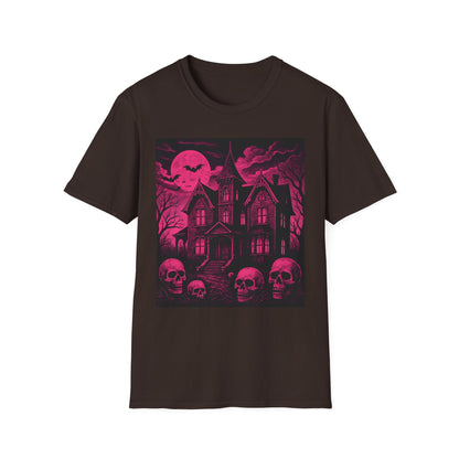 Gothic Spooky Halloween Skull Horror Tee T shirt