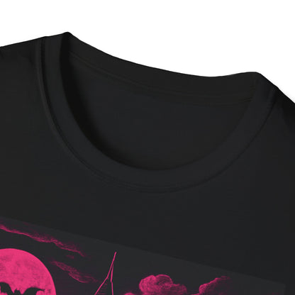Gothic Spooky Halloween Skull Horror Tee T shirt