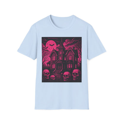Gothic Spooky Halloween Skull Horror Tee T shirt