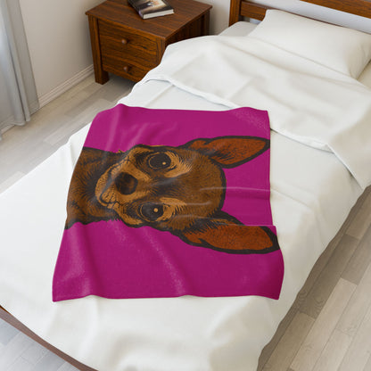 Chihuahua Blanket Velveteen Plush 3 sizes