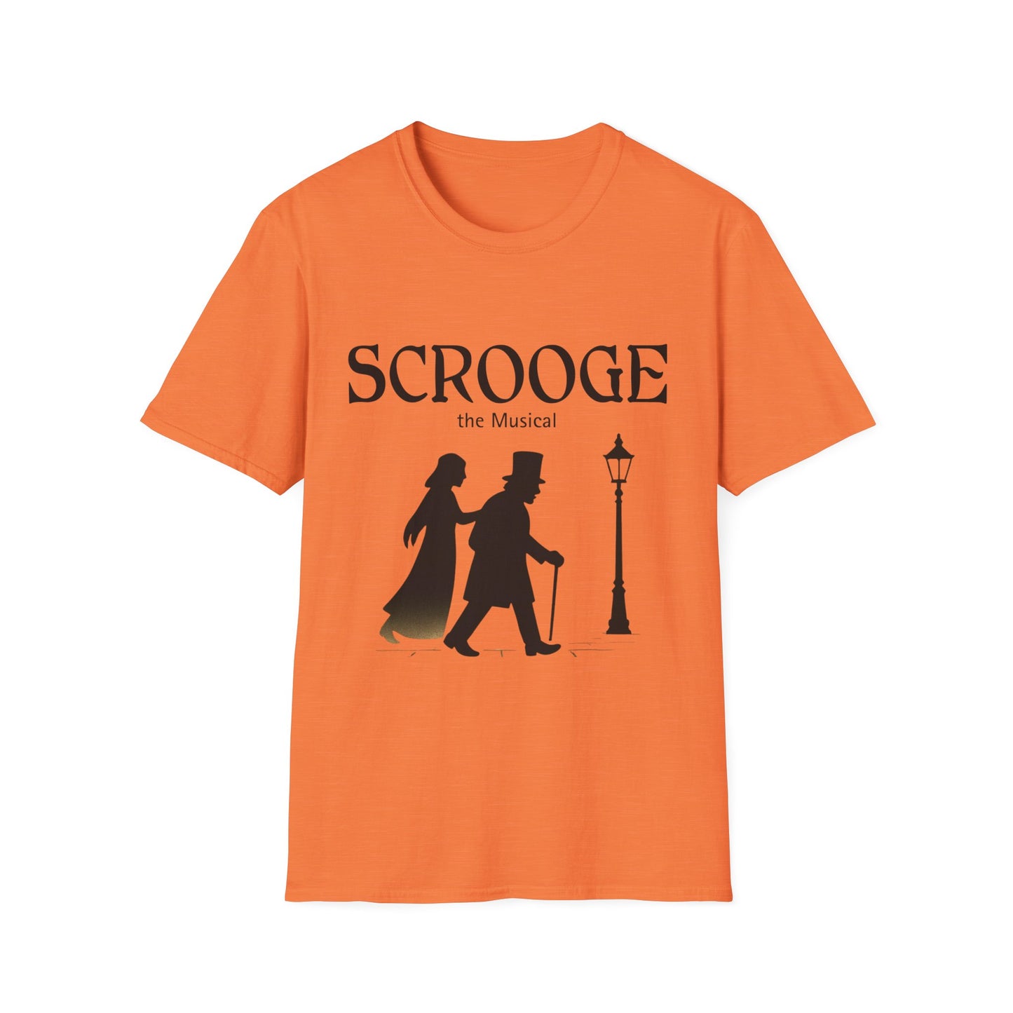 Scrooge the Musical Shirt Victorian Christmas Carol Theater Gift Tee Unisex Soft style T Shirt Personalize