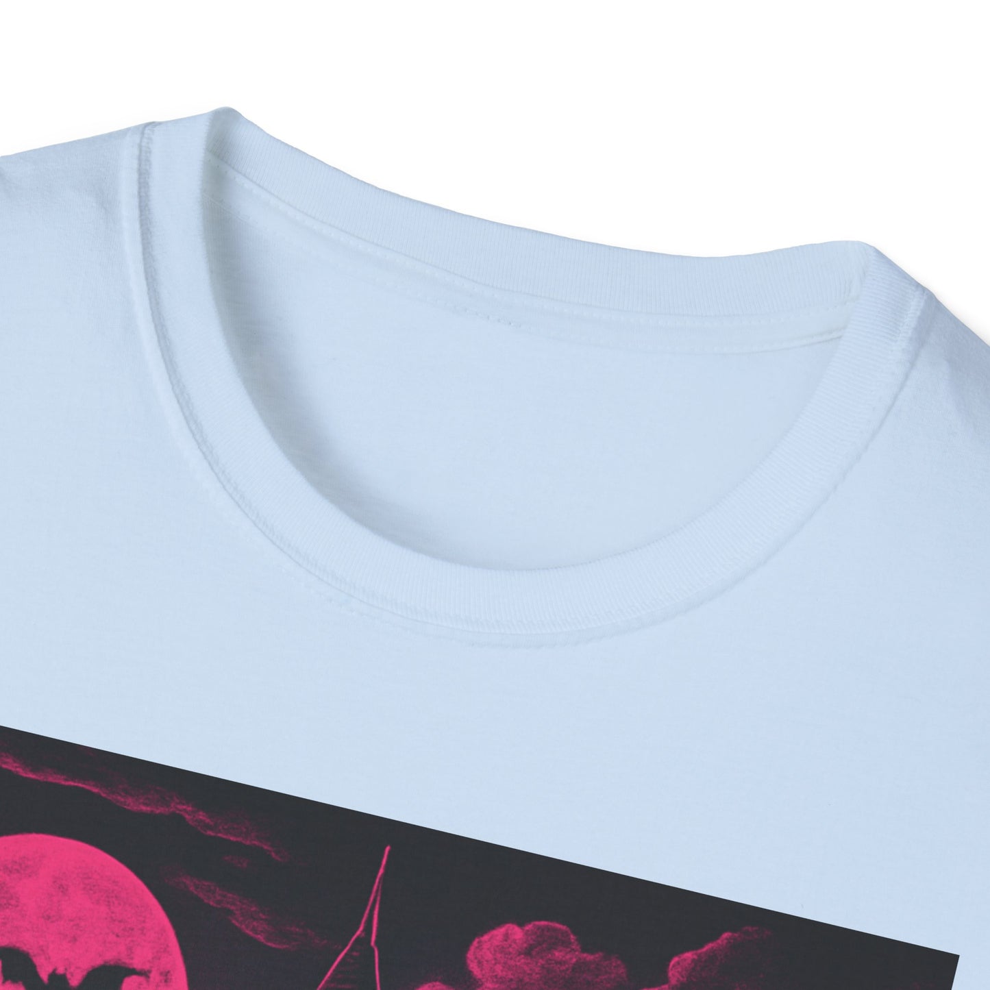 Gothic Spooky Halloween Skull Horror Tee T shirt