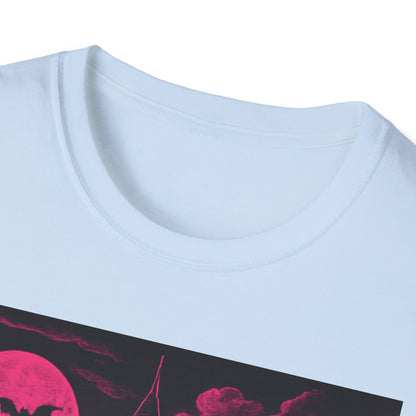Gothic Spooky Halloween Skull Horror Tee T shirt