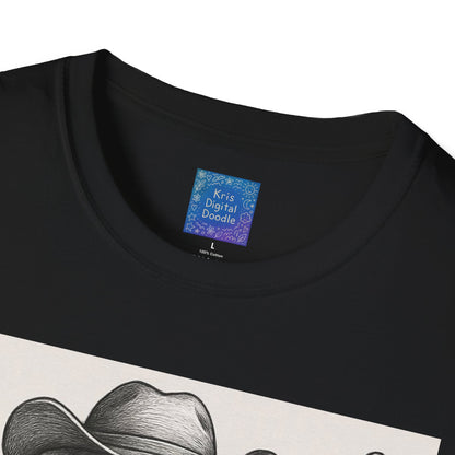 Cowboy Dog T-Shirt, Funny Western Desert Graphic Tee
