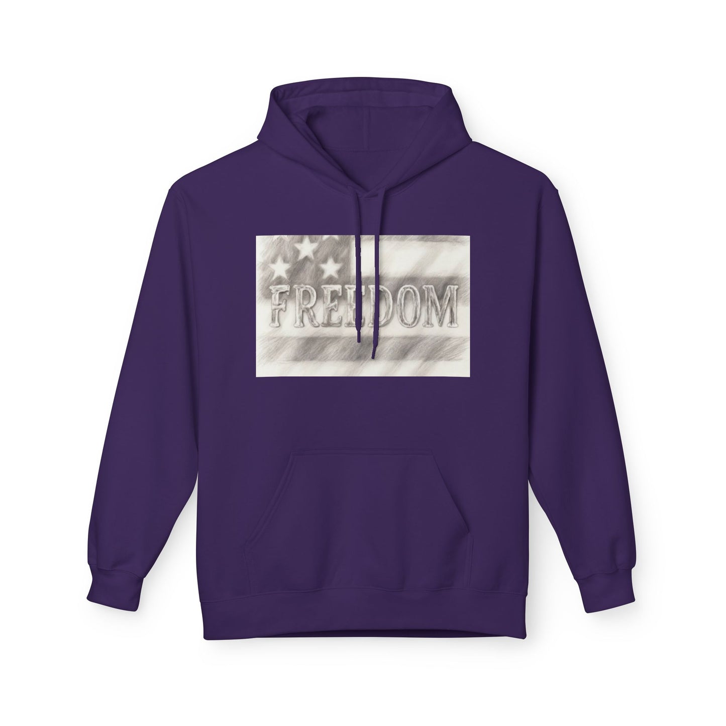 Freedom Flag Hoodie Patriotic American Graphic Sweatshirt